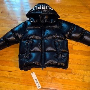 Purple label winter coat